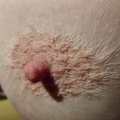 My wife Donna Pennells tits and nipples