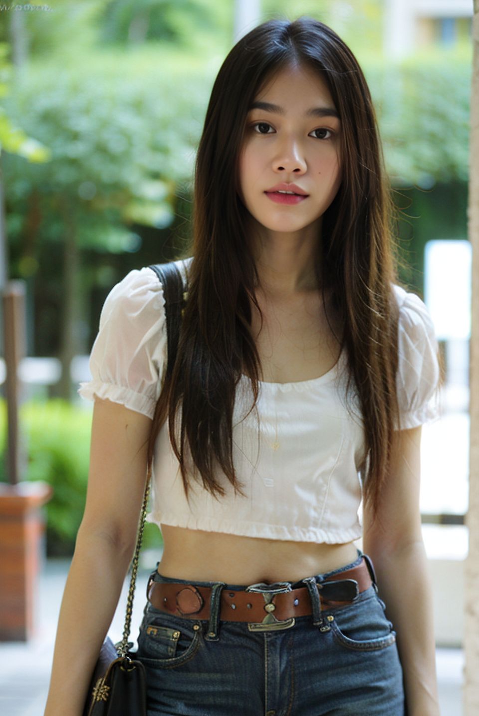 Fon Thai Slut White Crop Top Free Porn Pictures Xfreehd