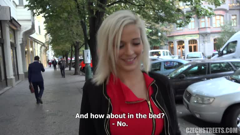 Czech Street, 20 Year Old Blonde