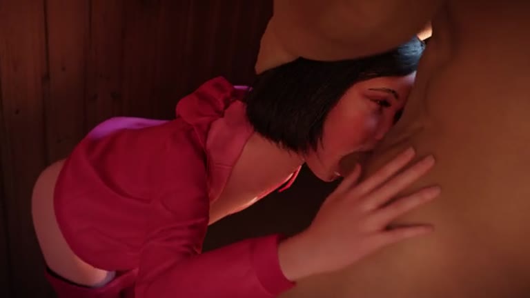 Lily Sucks Some Cock