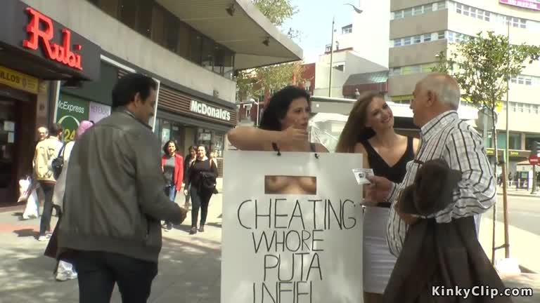 Wife Cheating Public
