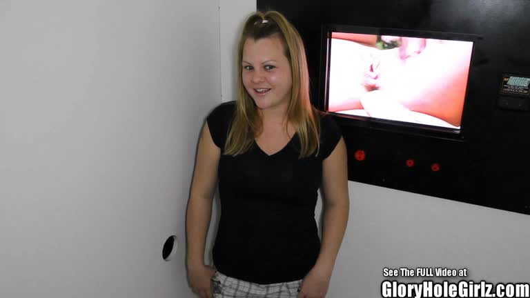 Hot Tits Blonde Oral In Glory Hole