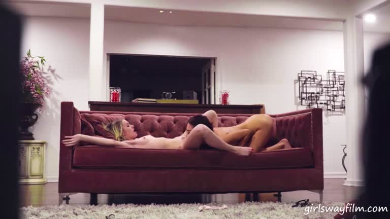 Part2 SEXTAPE Two Hot Lesbian And A Couch