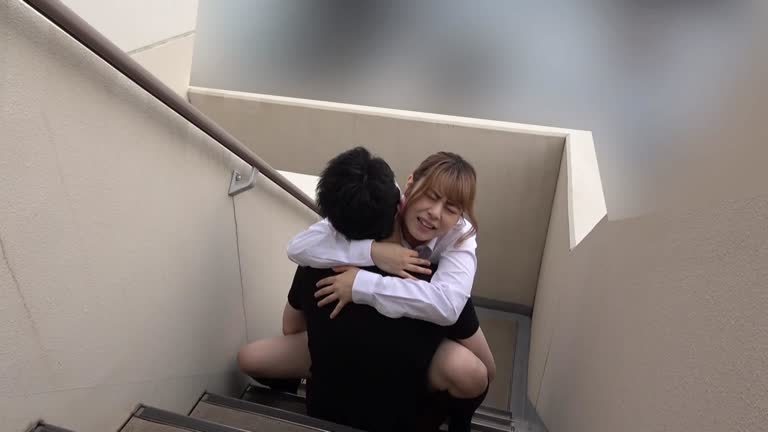 Hikaru 19 Years Old Innocent Girl And Stairs SEX!