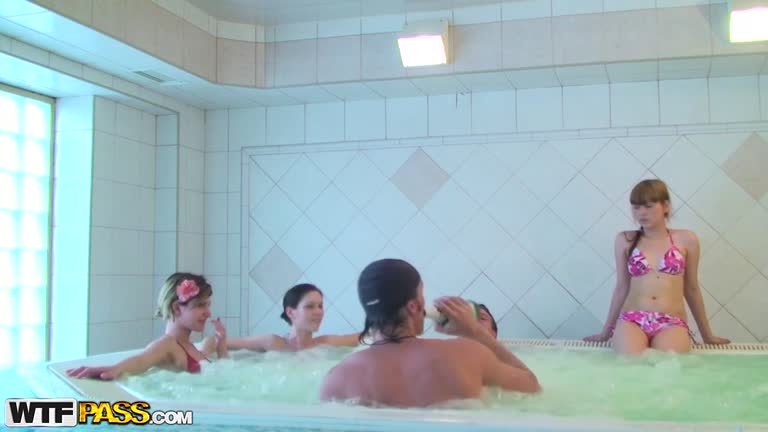 Naked Girls Party In A Sauna - Part 1 | Group Sex - F49 - XFREEHD