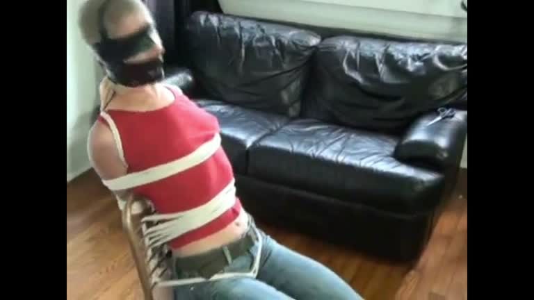 Helpless Bitch Patty Taped And Tied