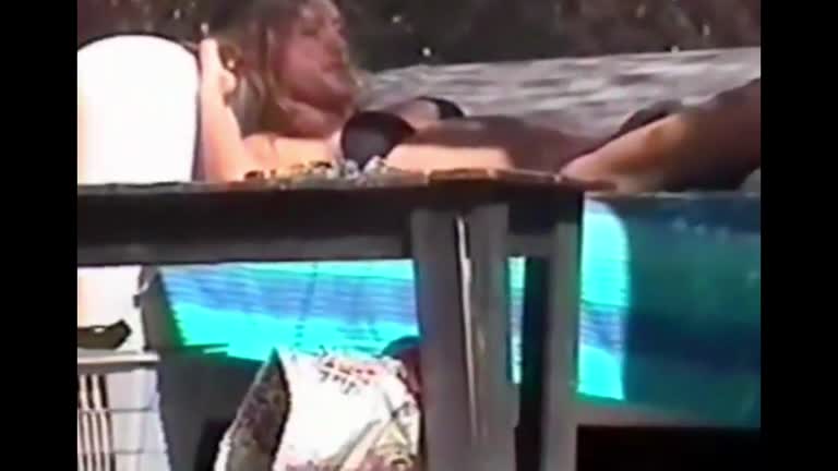 Sister Caught Masturbating By Our Pool