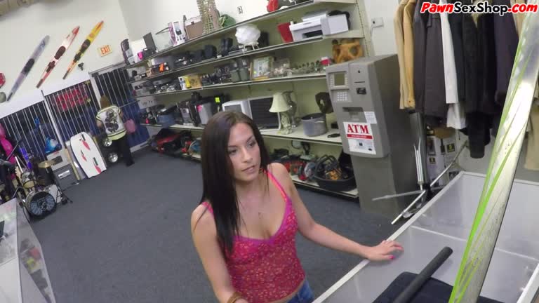 Pawning Milf Sucking Pov Cock In Shop Before Fucking